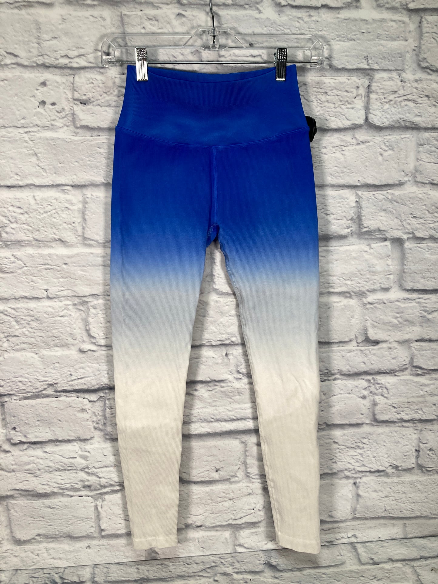 Athletic Leggings By Spiritual Gangster In Blue, Size: M