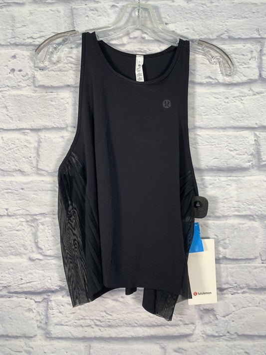 Athletic Tank Top By Lululemon In Black, Size: M