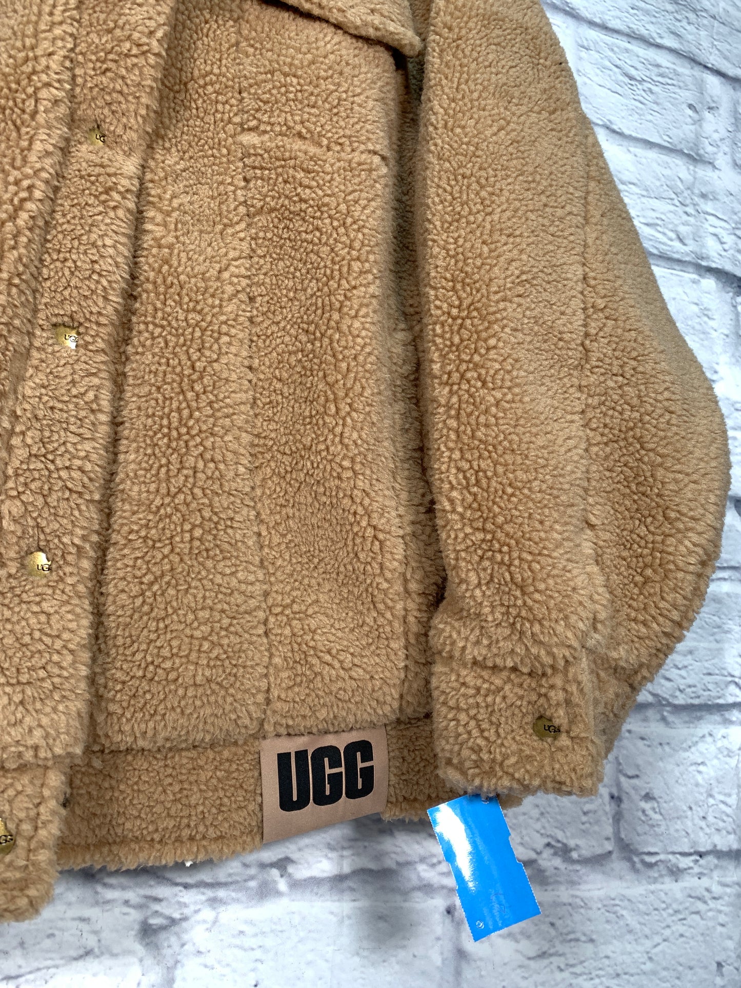 Jacket Designer By Ugg In Brown, Size: Xl