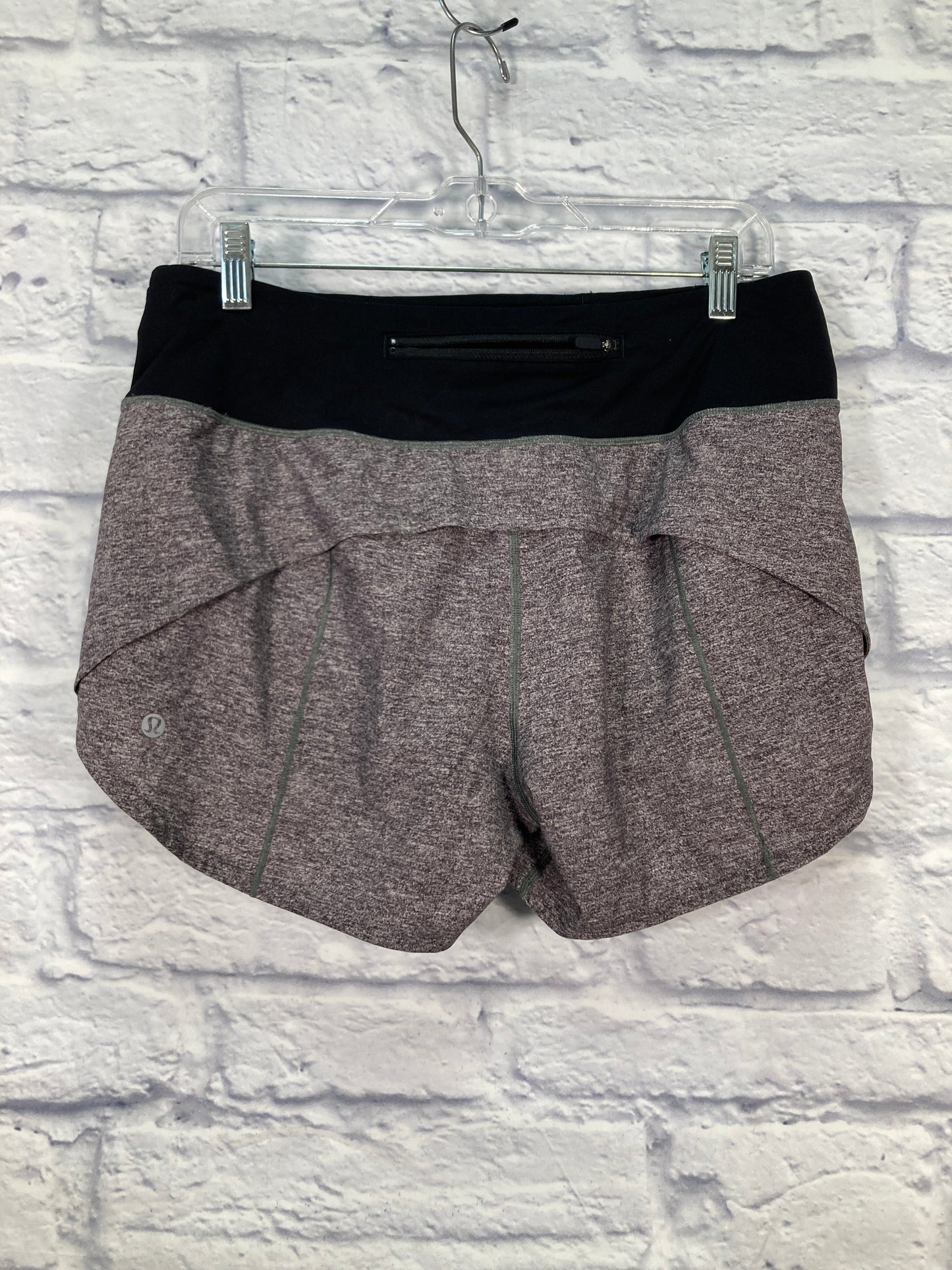 Athletic Shorts By Lululemon In Grey, Size: M