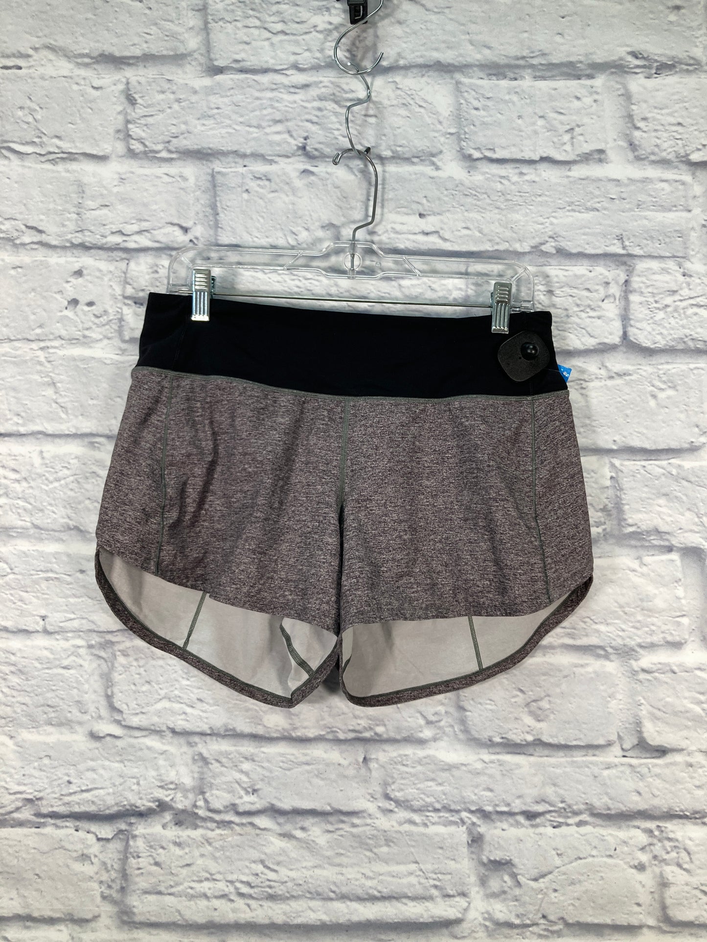 Athletic Shorts By Lululemon In Grey, Size: M