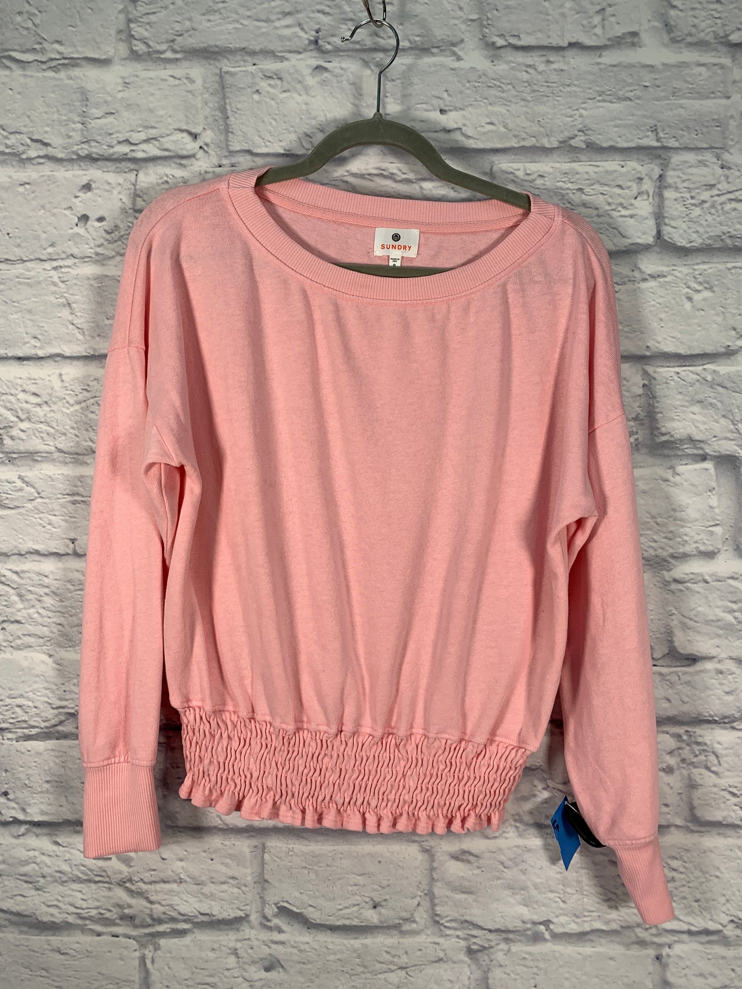 Top Long Sleeve By Sundry In Pink, Size: Xs