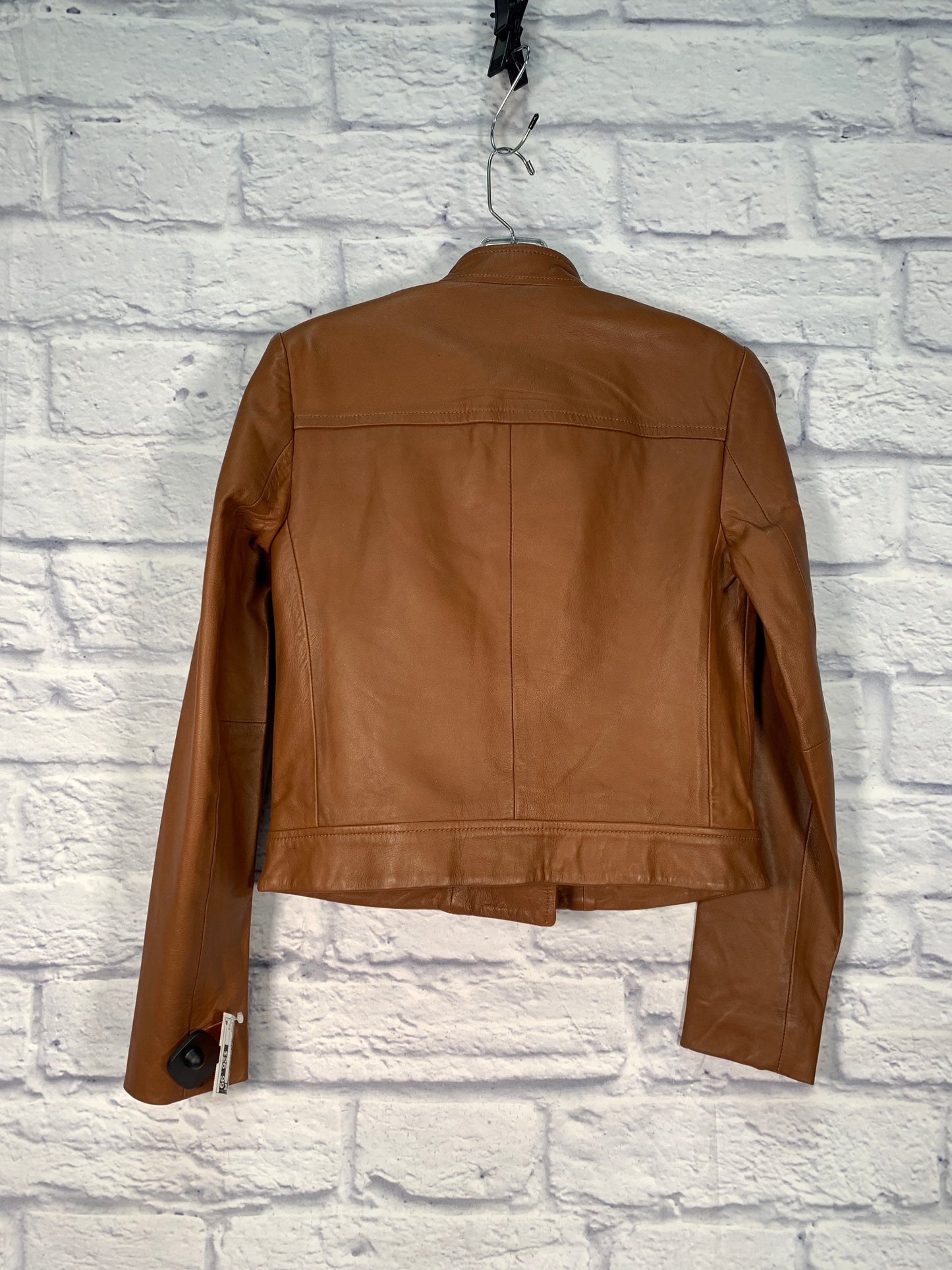 Jacket Moto By Michael By Michael Kors In Brown, Size: S