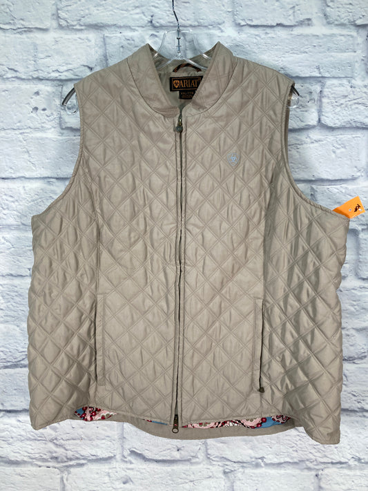 Vest Puffer & Quilted By Ariat In Blue, Size: Xxl