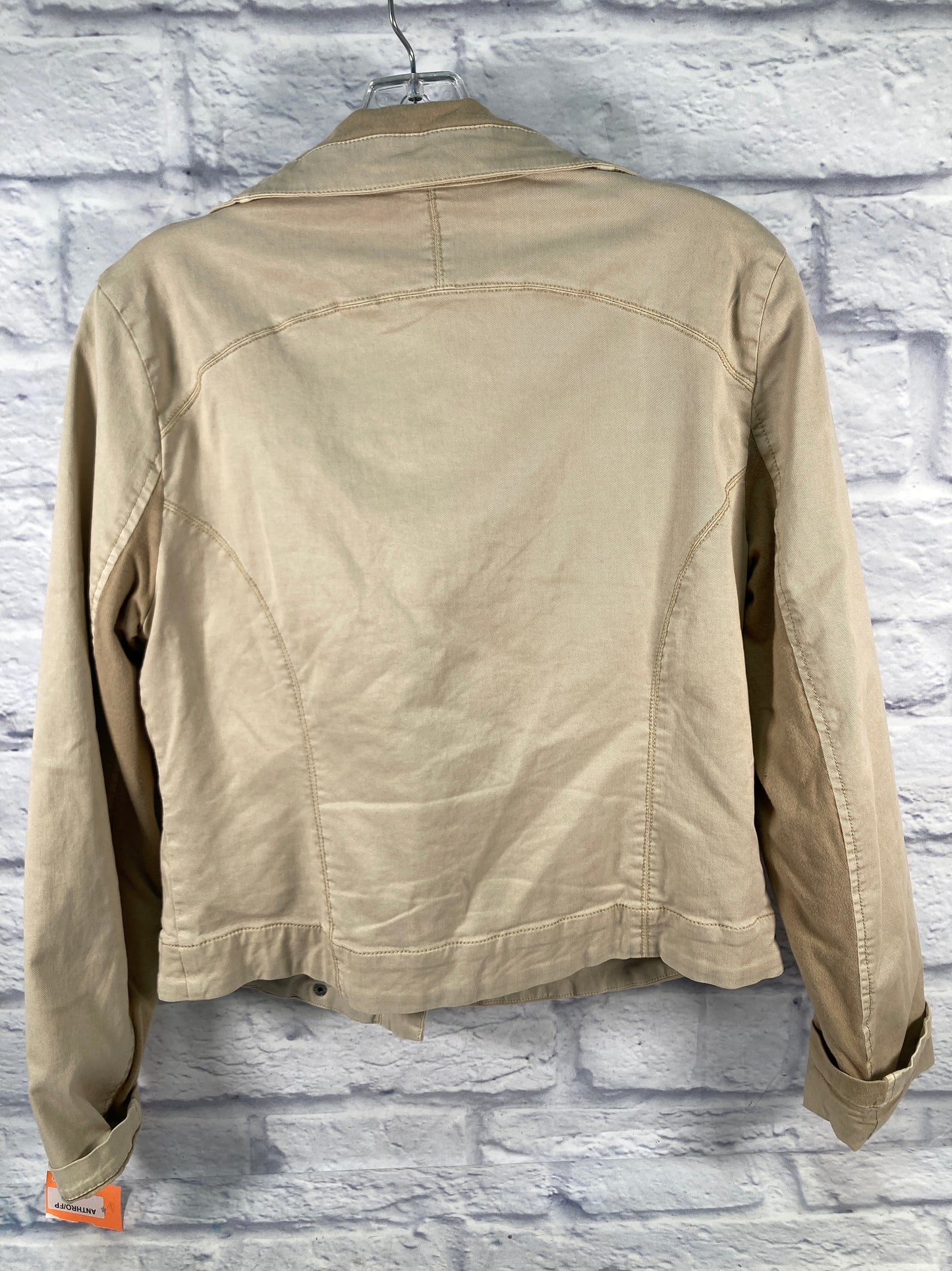 Jacket Moto By Marrakech In Tan, Size: S