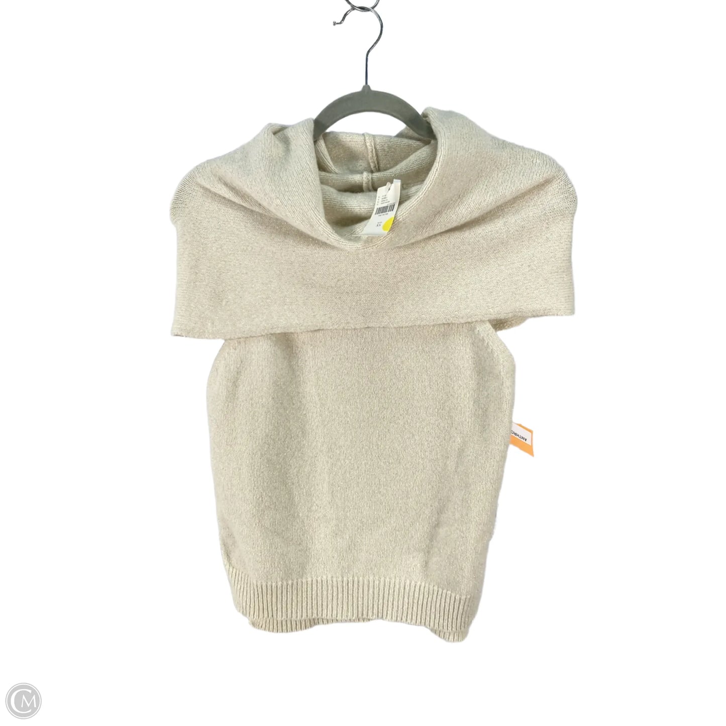 Sweater Cashmere By Anthropologie In Cream, Size: Xs