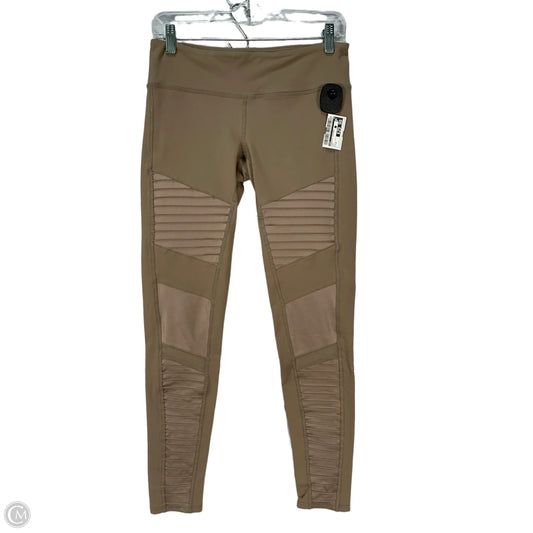 Athletic Leggings By Alo In Tan, Size: M