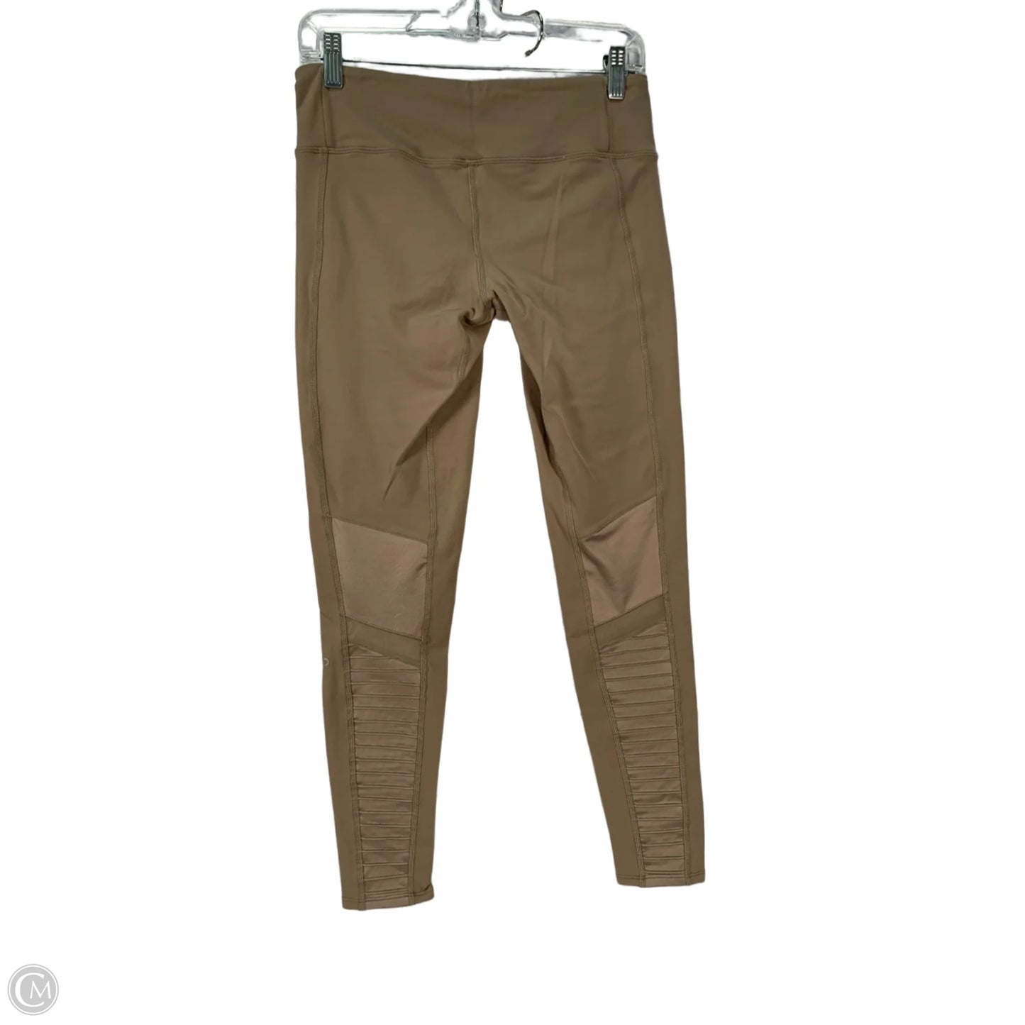 Athletic Leggings By Alo In Tan, Size: M