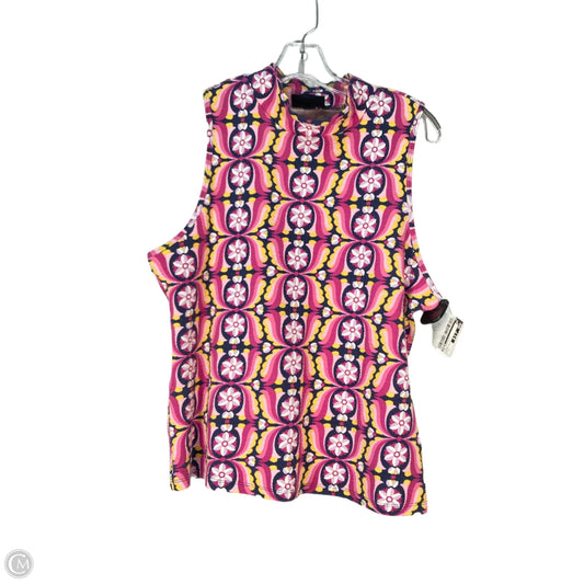 Top Sleeveless By Maeve In Purple, Size: L