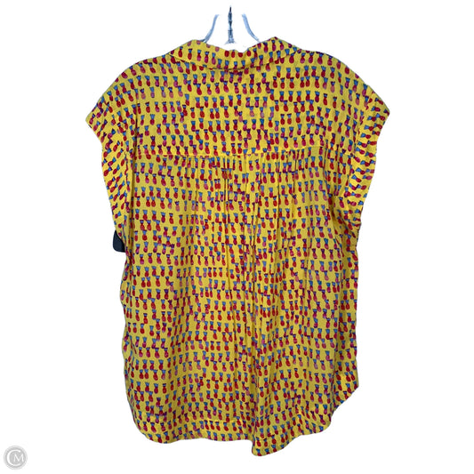 Tunic Sleeveless By Maeve In Yellow, Size: M