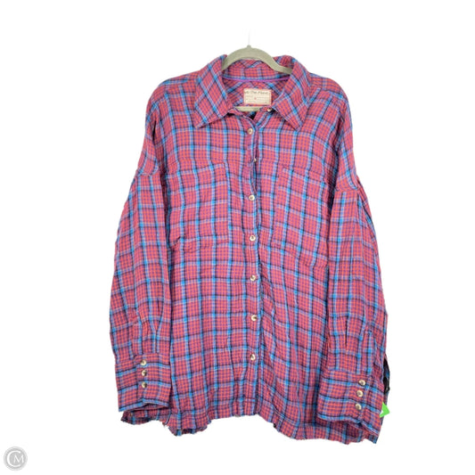 Tunic Long Sleeve By We The Free In Purple, Size: M