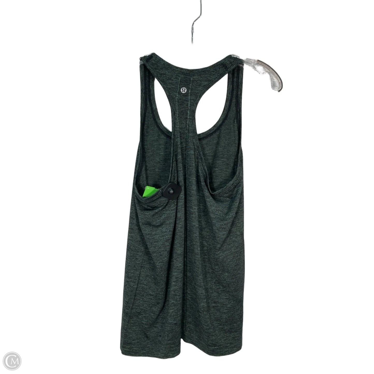 Athletic Tank Top By Lululemon In Green, Size: M