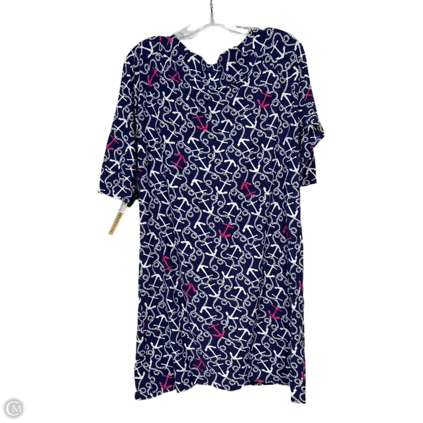 Dress Designer By Lilly Pulitzer In Blue, Size: L