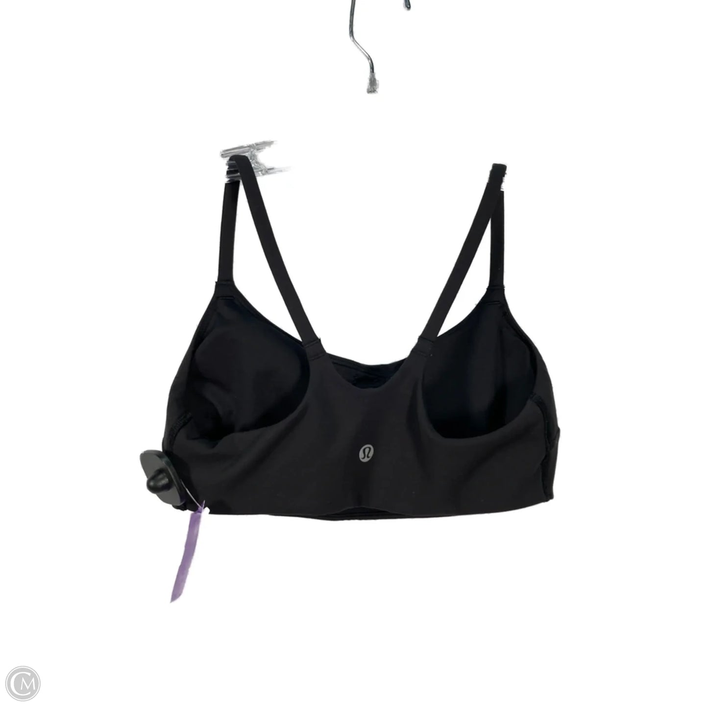 Athletic Bra By Lululemon In Black, Size: S