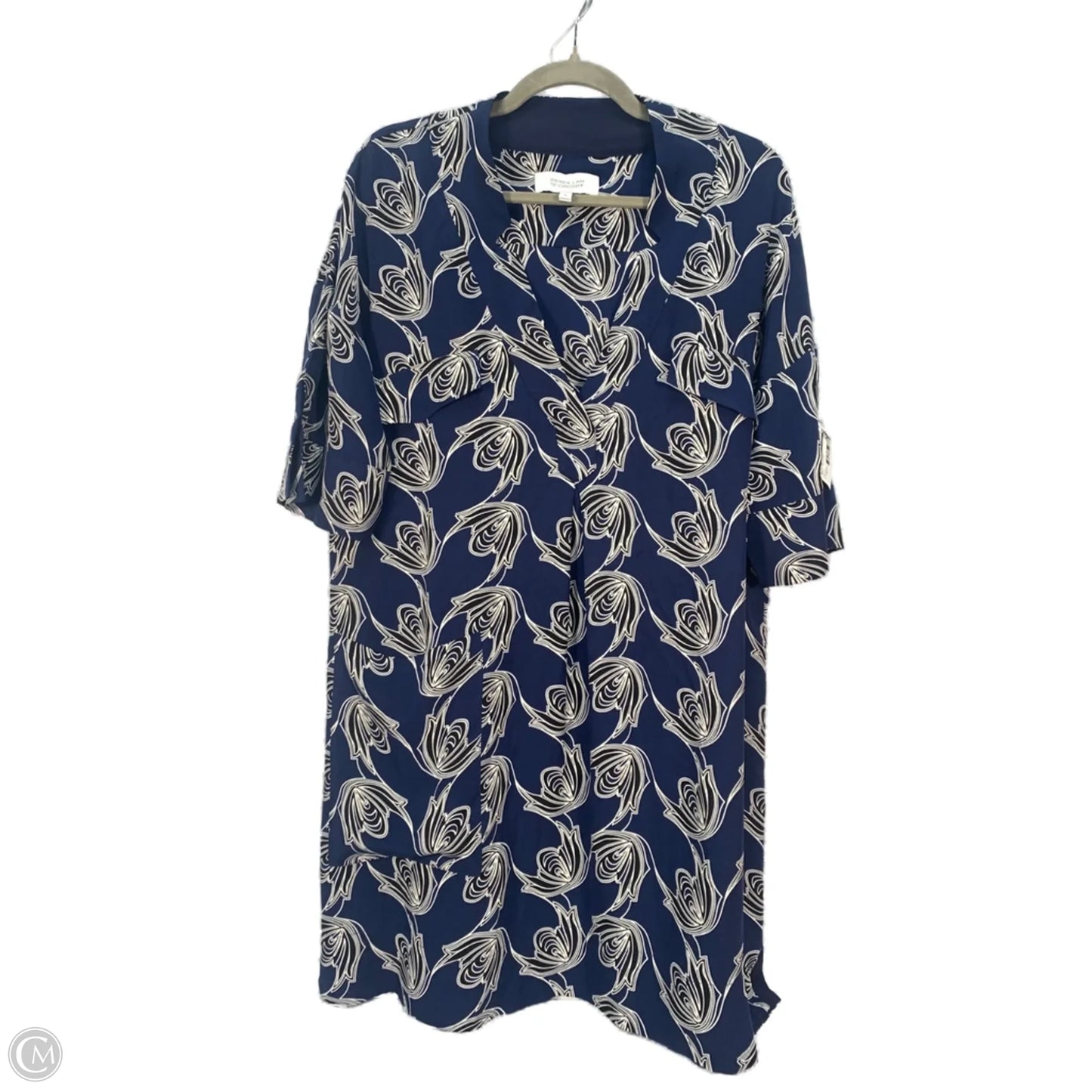Dress Designer By Derek Lam In Navy, Size: Medium