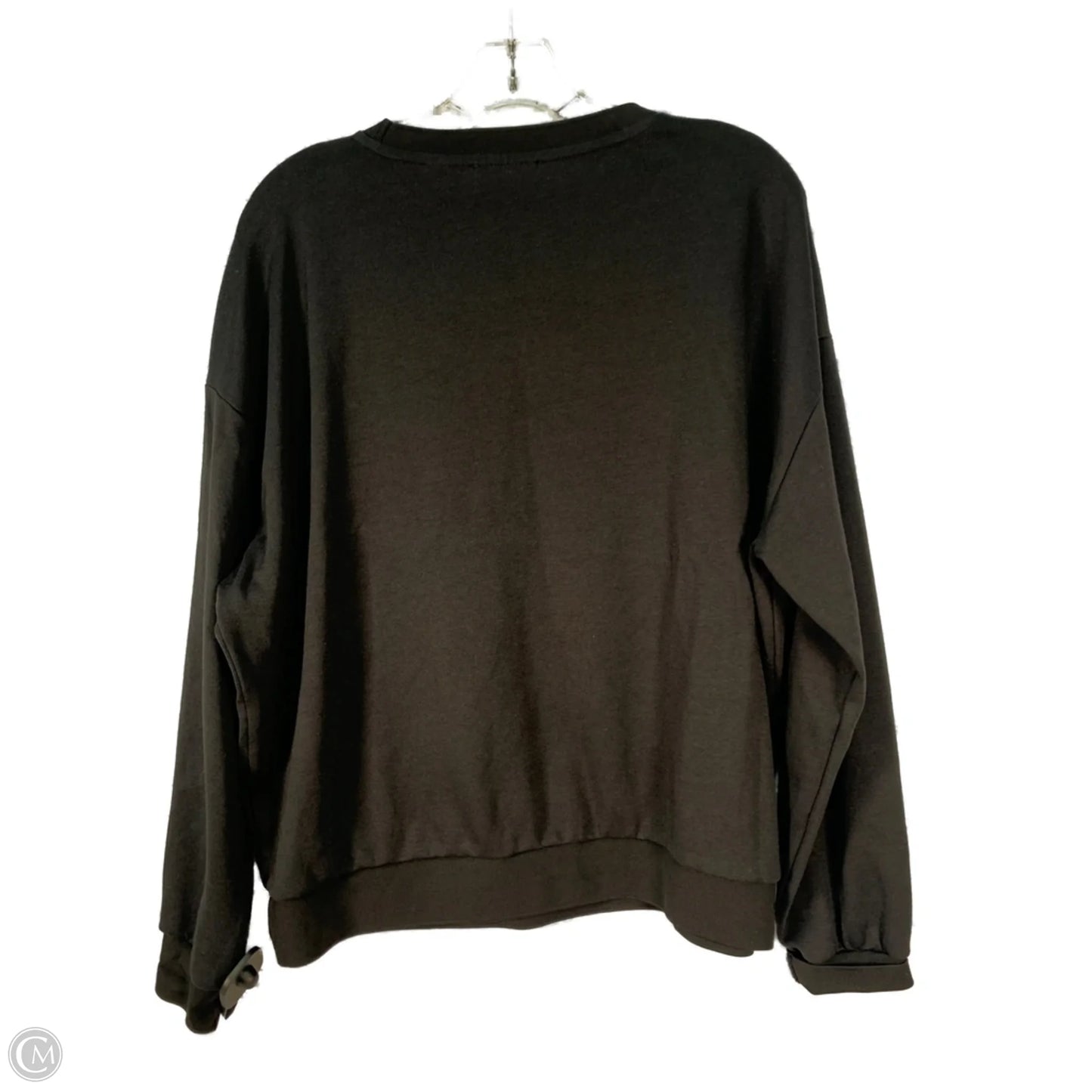 Sweatshirt Crewneck By Ted Baker In Black, Size: M