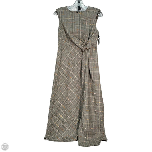 Dress Work By Maeve In Black & Orange, Size: Xs