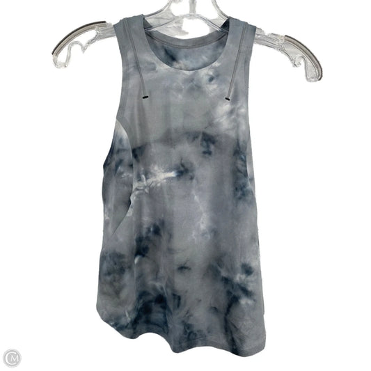 Athletic Tank Top By Lululemon In Grey, Size: Xs