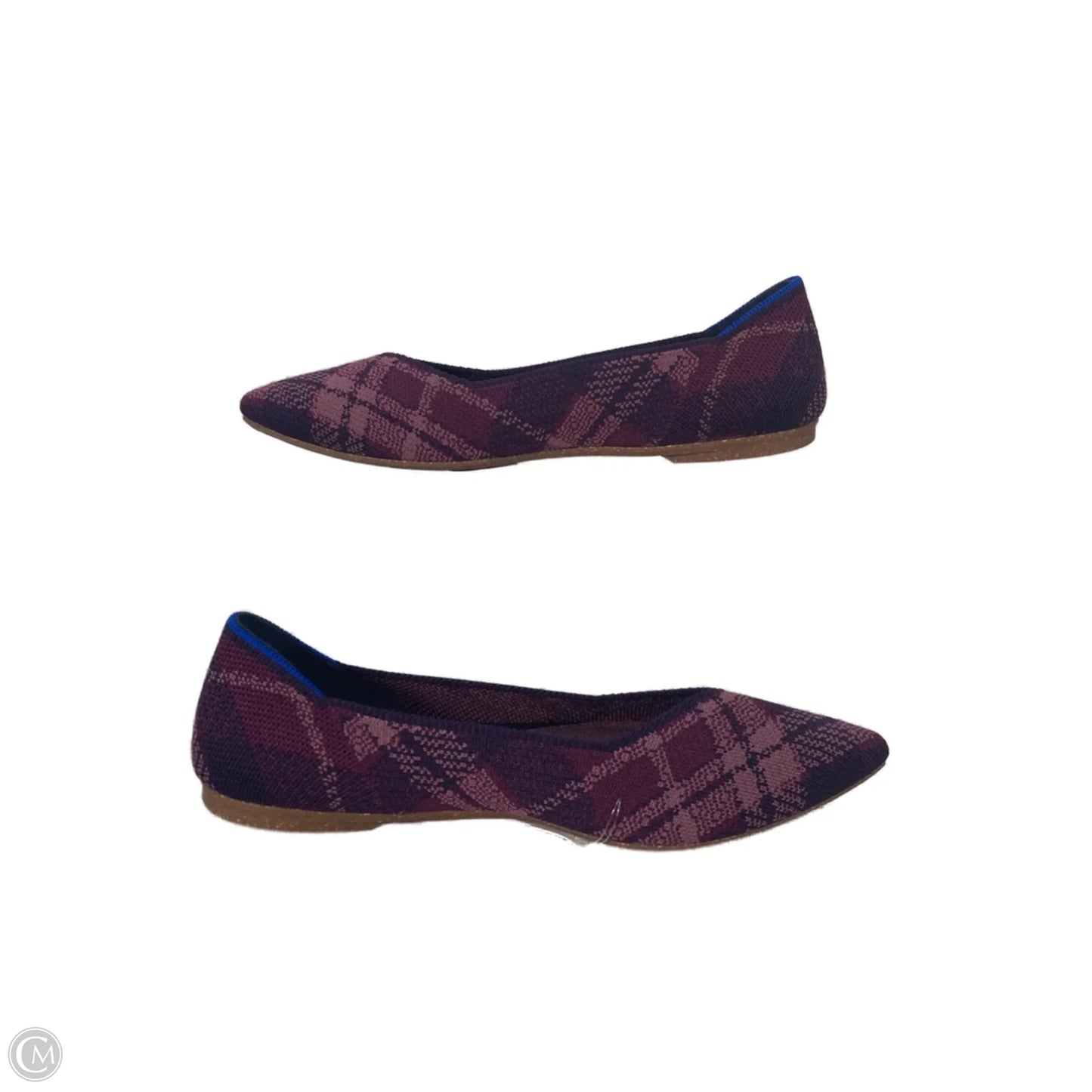Shoes Flats By Rothys In Purple, Size: 9.5