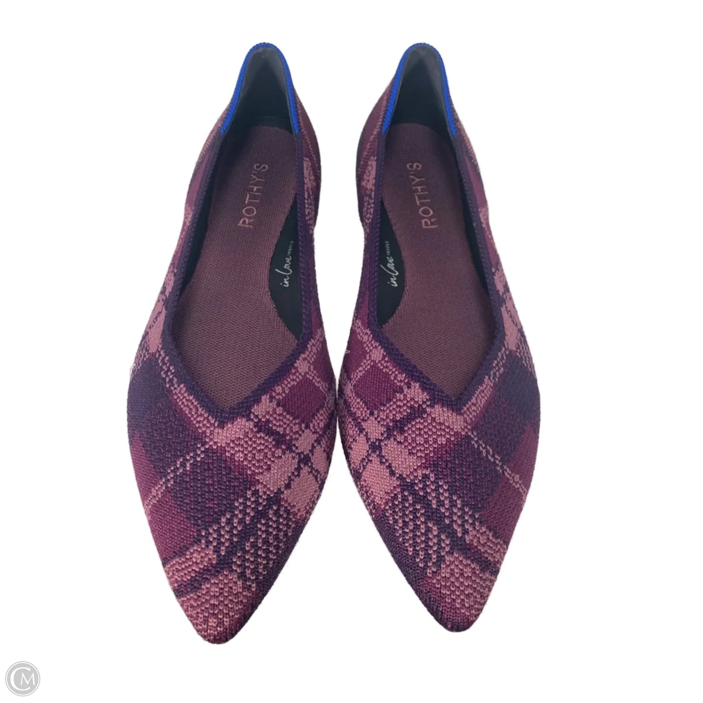 Shoes Flats By Rothys In Purple, Size: 9.5