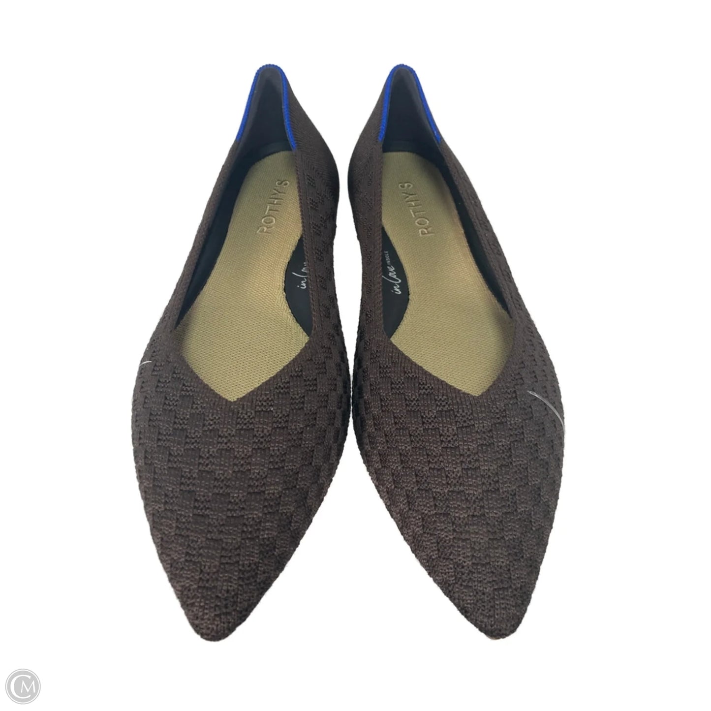 Shoes Flats By Rothys In Brown, Size: 9.5