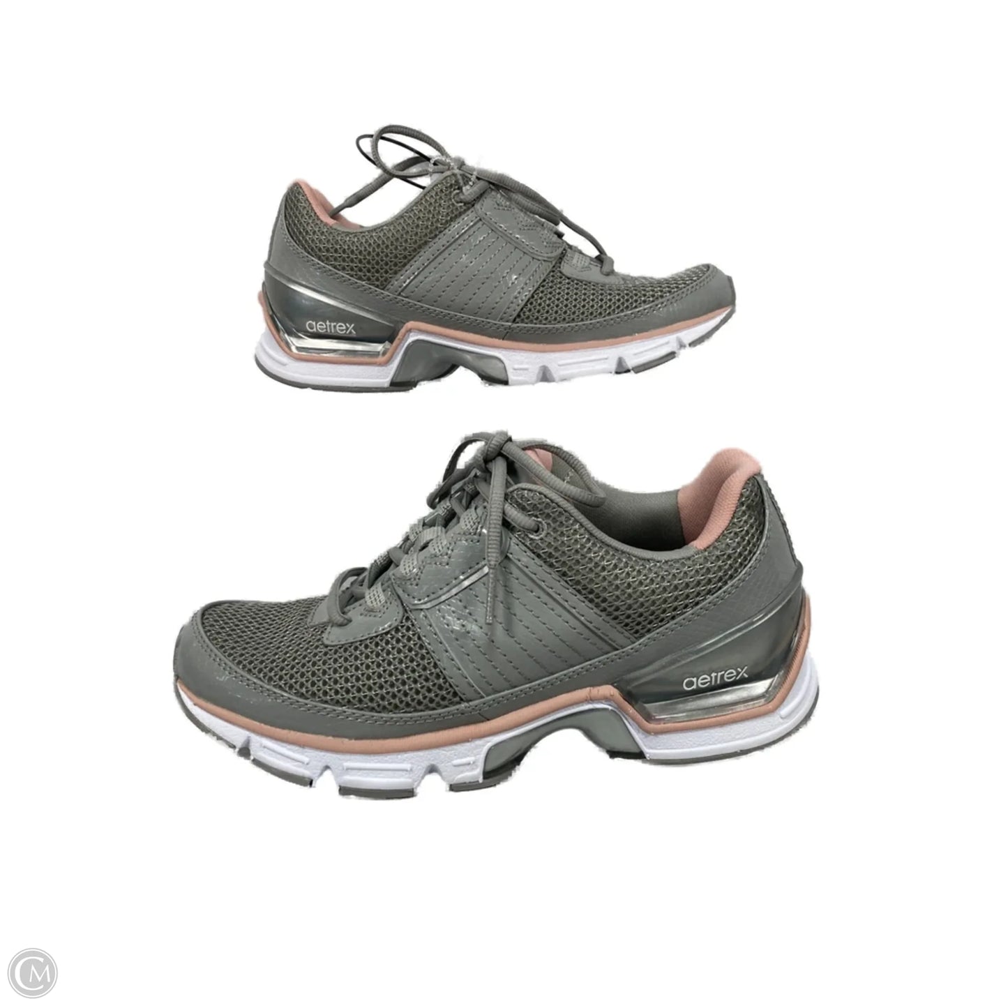 Shoes Athletic By Aetrex In Grey, Size: 7