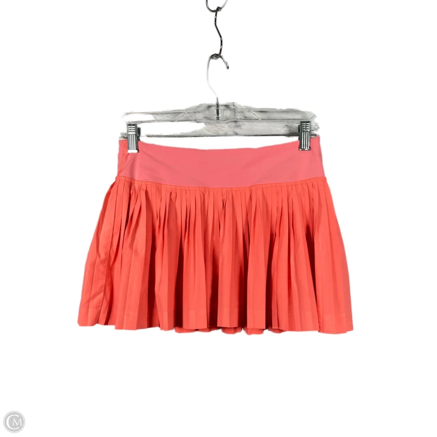 Athletic Skort By Lululemon In Coral, Size: S