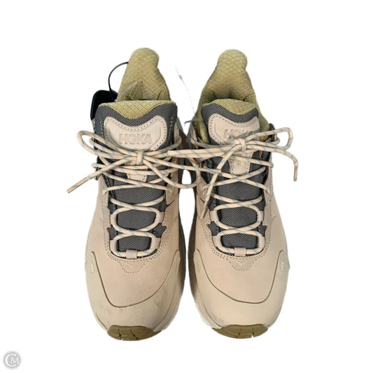 Shoes Athletic By Hoka In Tan, Size: 8.5