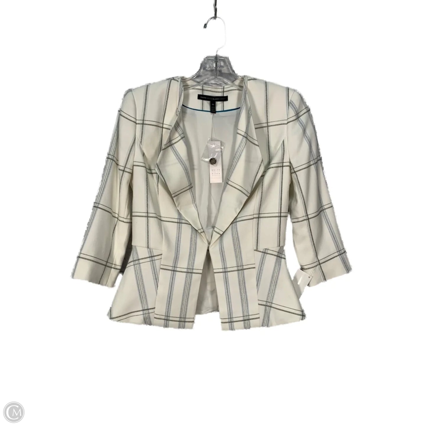 Blazer By White House Black Market In White, Size: Xxs