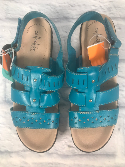 Sandals Heels Wedge By Clarks  Size: 7.5
