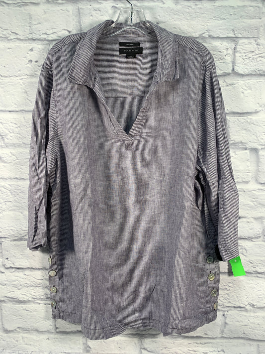 Top 3/4 Sleeve By Tahari By Arthur Levine  Size: 3x