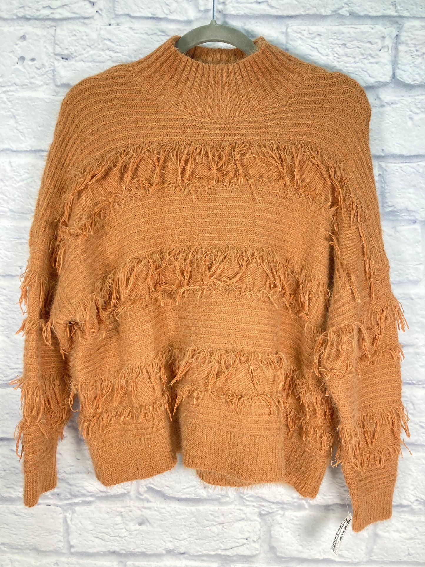 Sweater By Clothes Mentor In Tan, Size: S