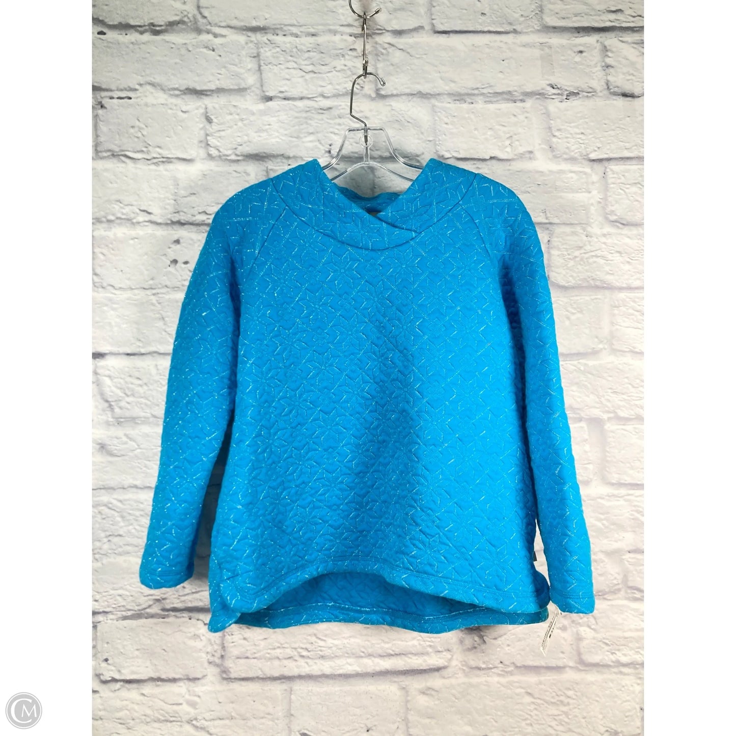 Sweatshirt Crewneck By Talbots In Blue, Size: Mp