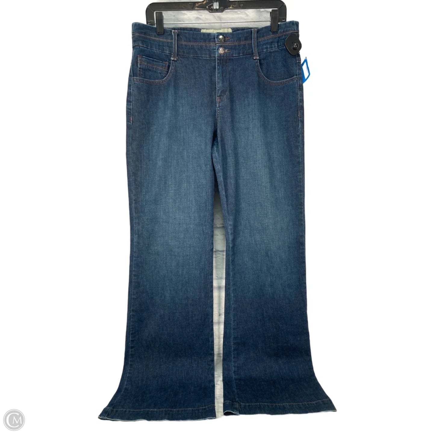 Jeans Boot Cut By Clothes Mentor In Blue Denim, Size: 12