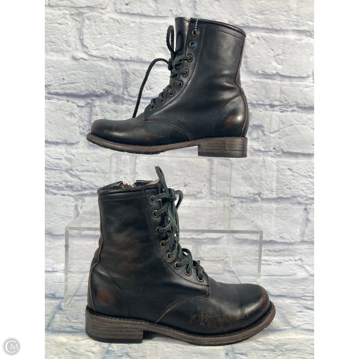 Boots Combat By Freebird In Brown, Size: 8