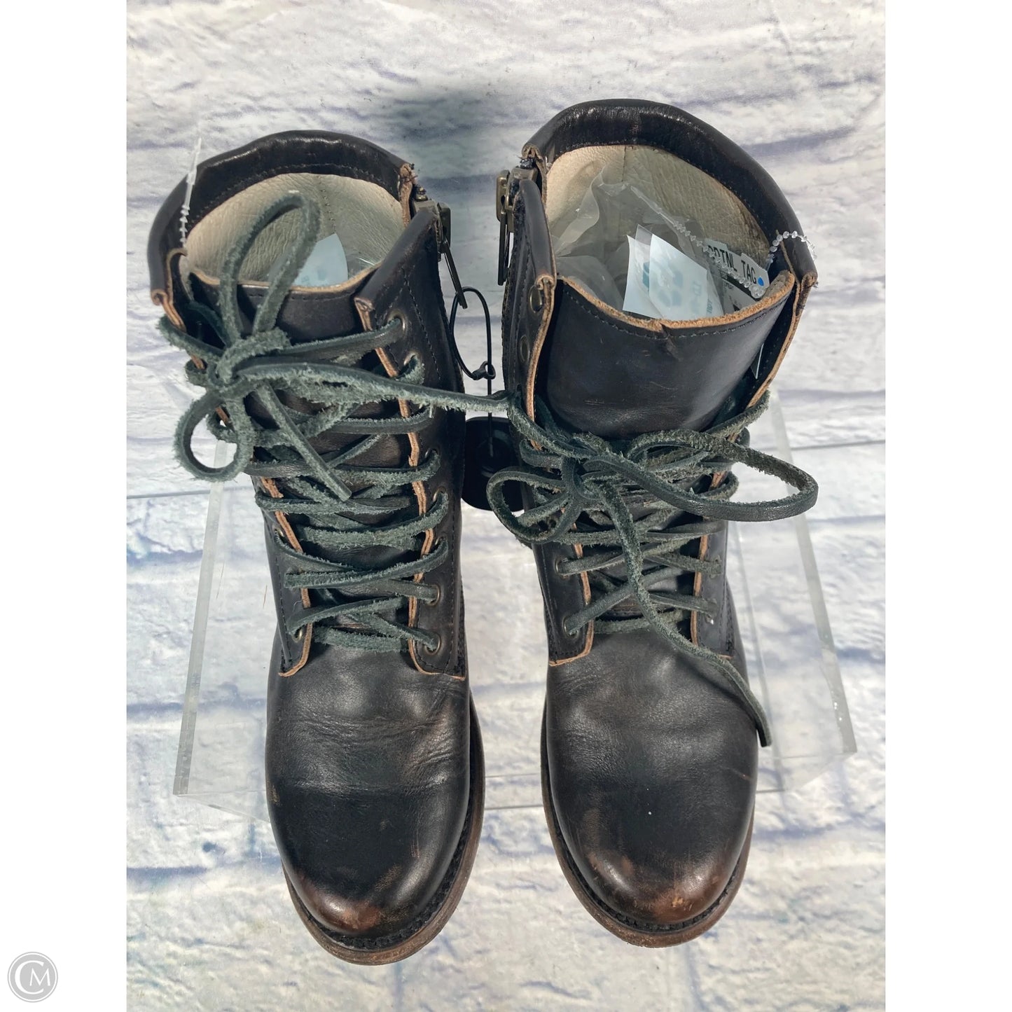 Boots Combat By Freebird In Brown, Size: 8