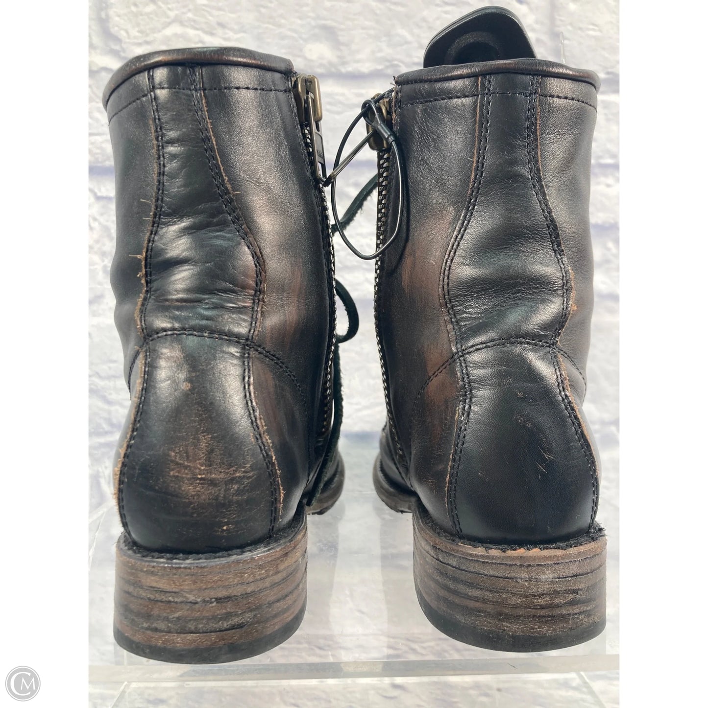 Boots Combat By Freebird In Brown, Size: 8