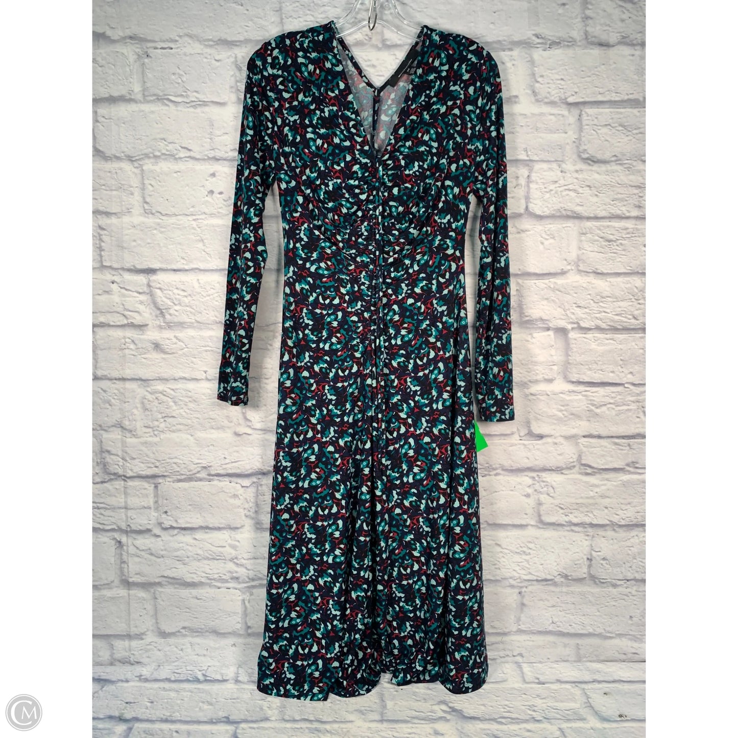 Dress Casual Short By White House Black Market In Blue & Red, Size: Xs