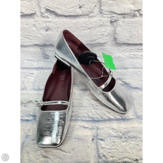 Shoes Flats By Franco Sarto In Silver, Size: 6.5