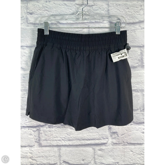 Athletic Skort By Athleta In Black, Size: M