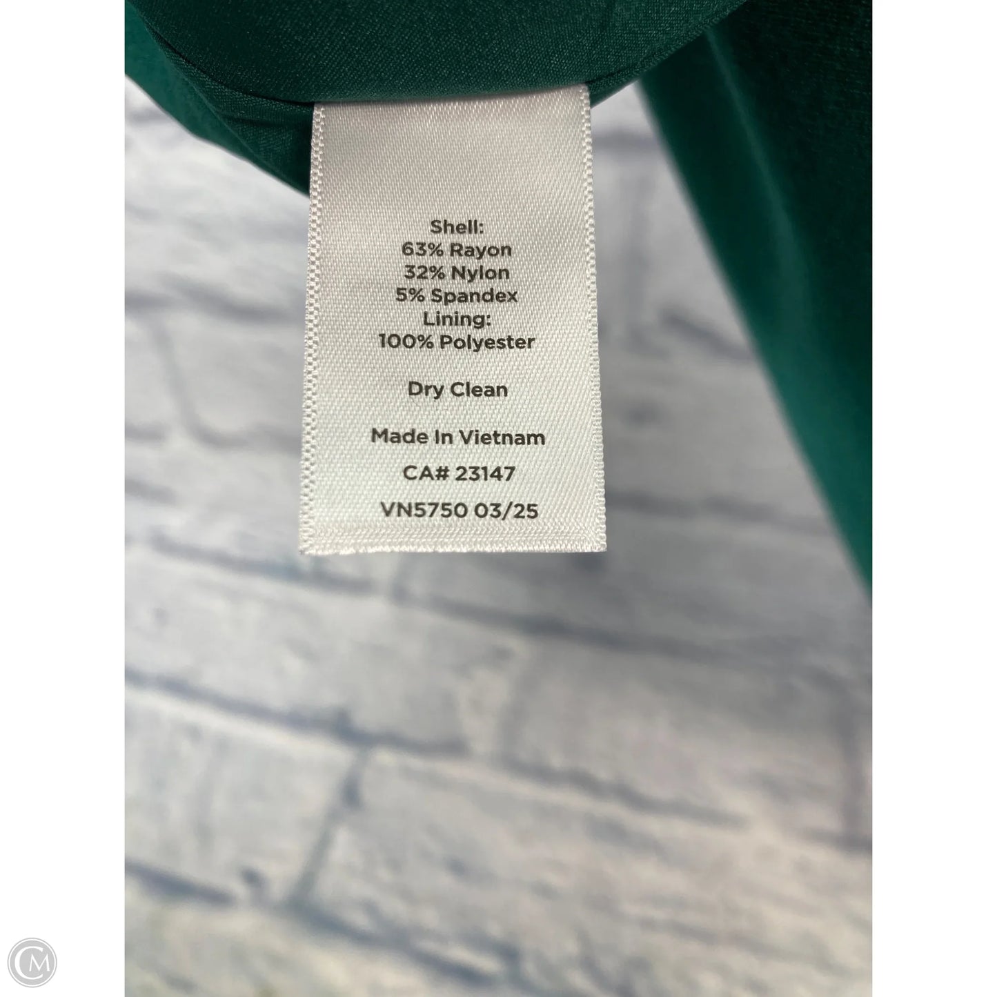 Dress Casual Midi By Talbots In Green, Size: 14p