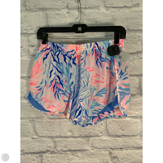Shorts Designer By Lilly Pulitzer In Blue & Pink, Size: M