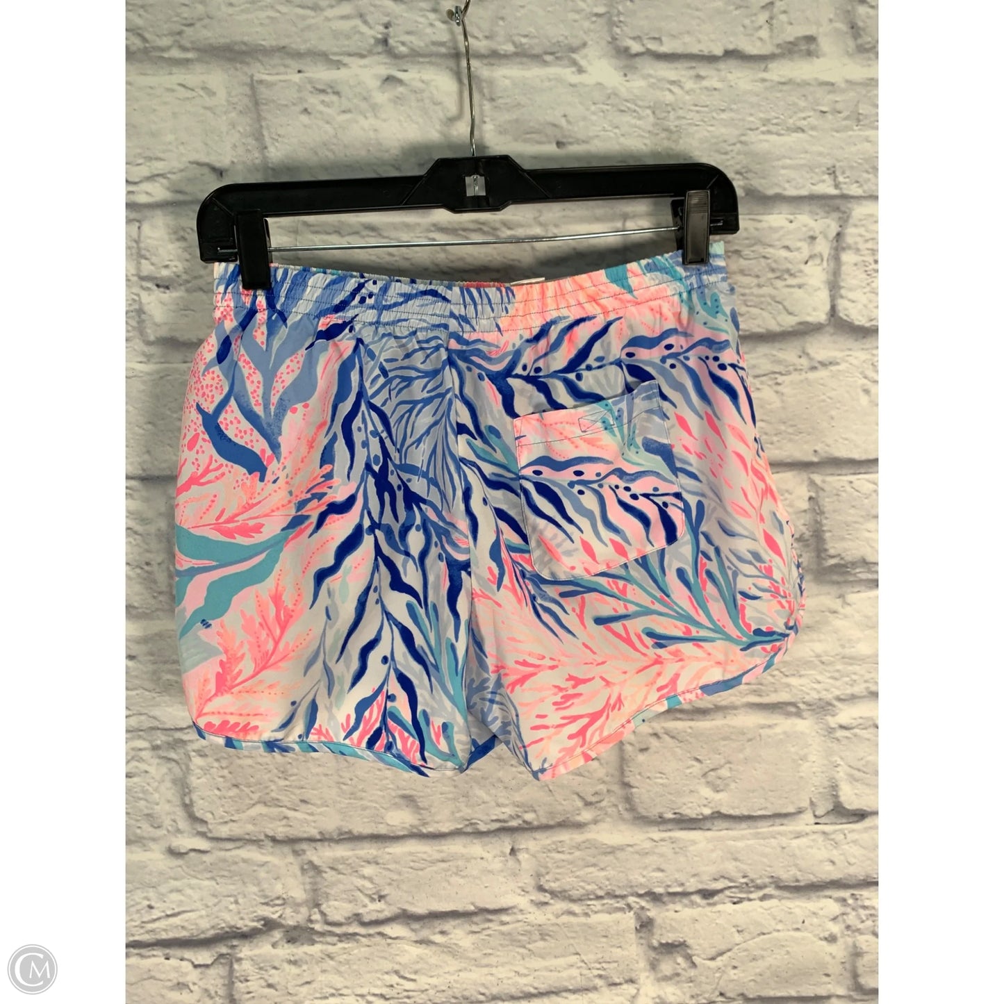 Shorts Designer By Lilly Pulitzer In Blue & Pink, Size: M