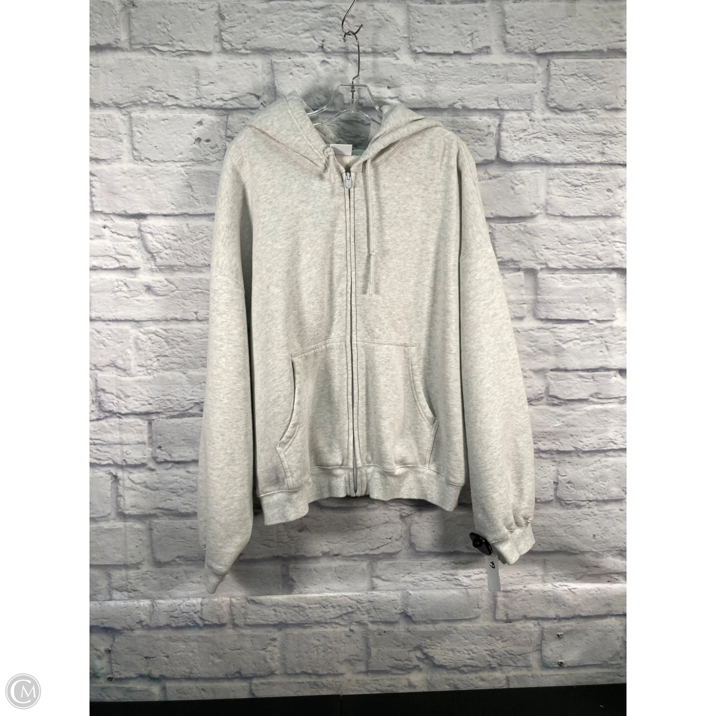 Athletic Jacket By Aritzia In Grey, Size: Xl