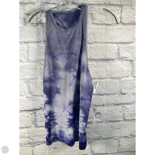 Athletic Tank Top By Lululemon In Blue, Size: S