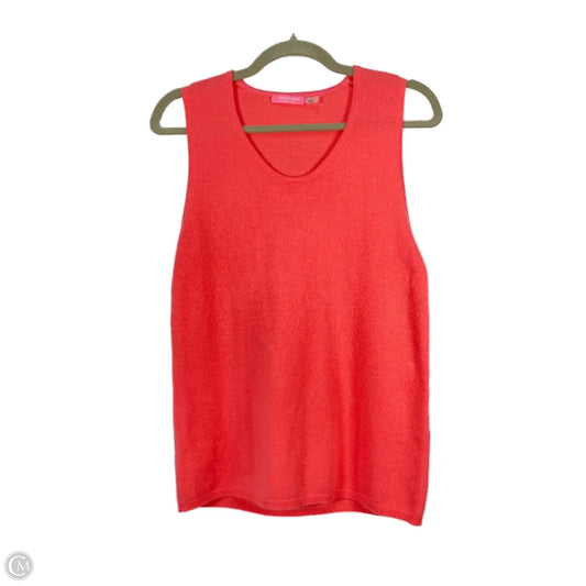 Sweater Cashmere By Isaac Mizrahi In Pink, Size: M