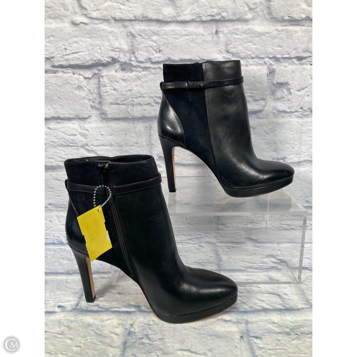 Boots Ankle Heels By Antonio Melani In Black, Size: 9.5
