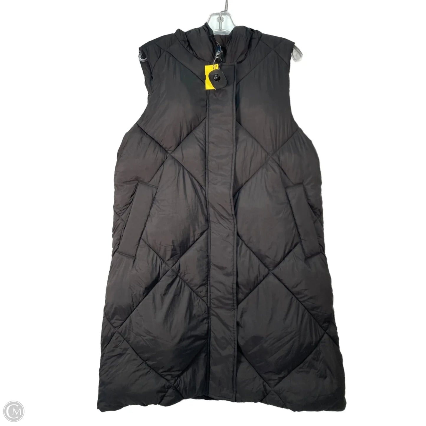 Vest Puffer & Quilted By Sam Edelman In Black, Size: M