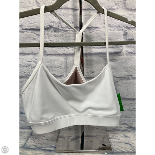 Athletic Bra By Lululemon In White, Size: M
