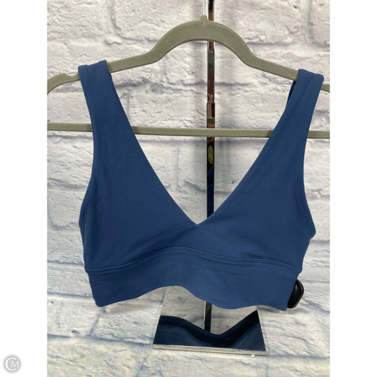 Athletic Bra By Lululemon In Blue, Size: M